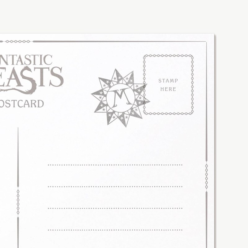 Carte postale insigne électoral Vicencia Santos - Les Animaux Fantastiques