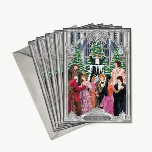 Set 5 cartes de voeux Yule Ball MinaLima - Harry Potter