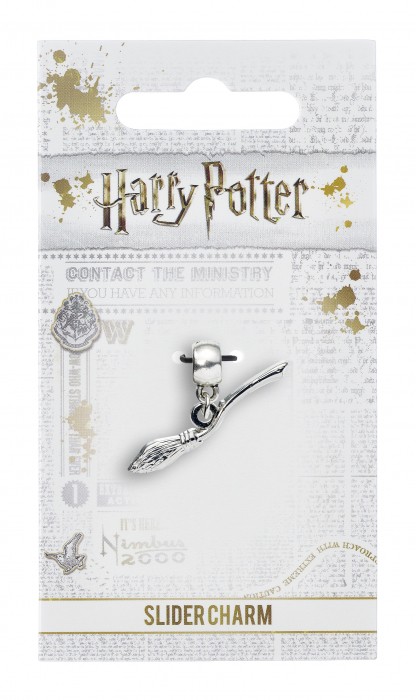 Slider charm pendentif Nimbus 2000 - Harry Potter