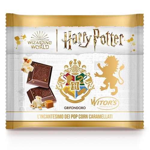 Tablette chocolat au lait au pop-corn - Harry Potter