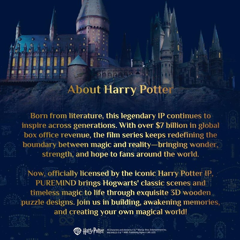 Puremind x Harry Potter Golden Snitch 1631