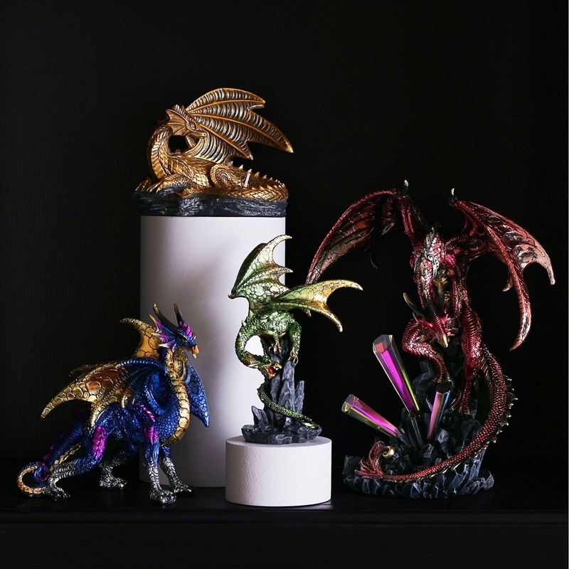 Porte-bougie Dragon Doré – Hocus Pocus Novelties®