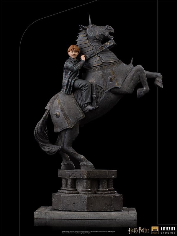 Statuette Deluxe Art Scale 1/10 Ron Weasley at the Wizard Chess