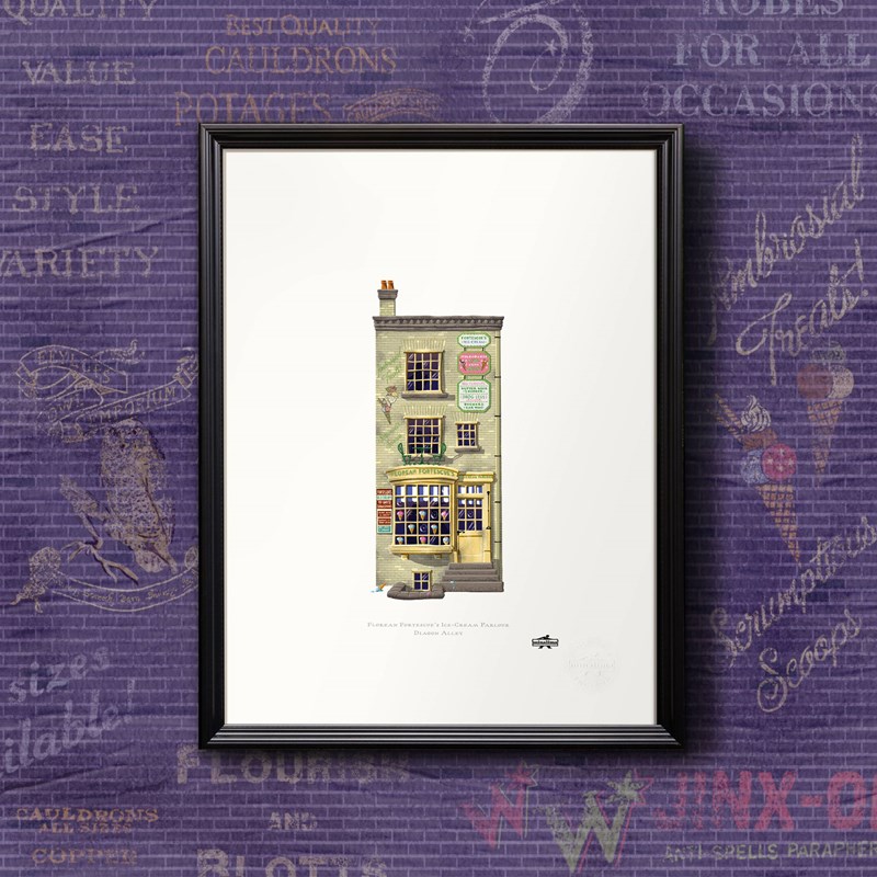 Art print boutique Florian Fortarôme MinaLima - Harry Potter