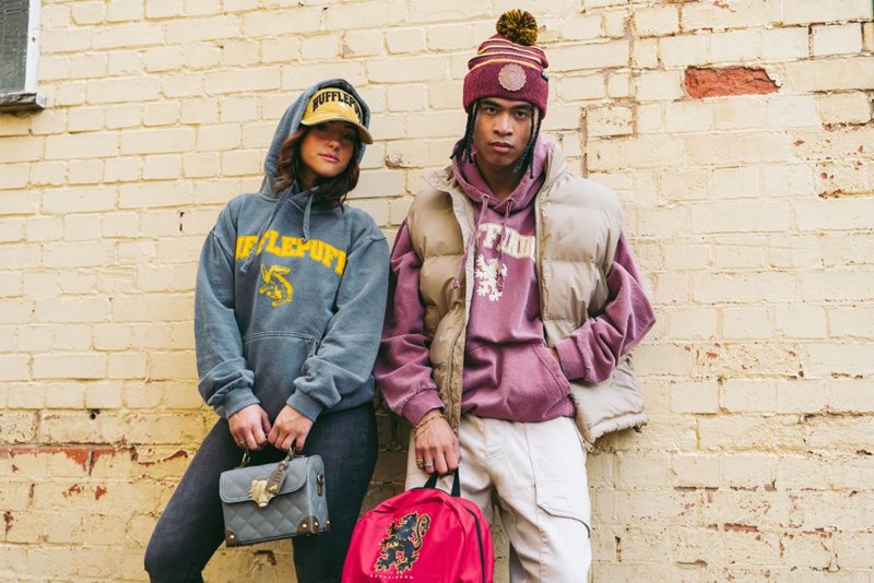 Sweat à capuche vintage Gryffondor - Harry Potter