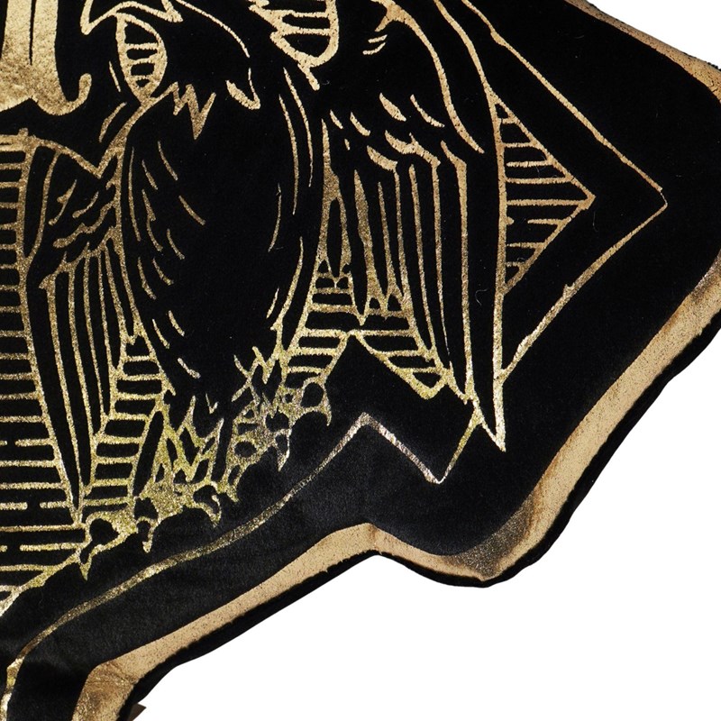 COUSSIN VELOURS ALUMNI - BLASON POUDLARD - HARRY POTTER