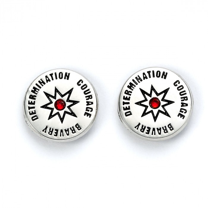 Set de 3 boucles d'oreilles Gryffondor - Harry Potter