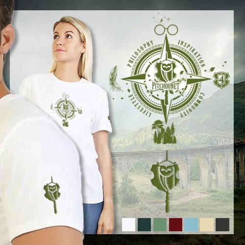 T-shirt Pitchounet - Édition Rose des Vents