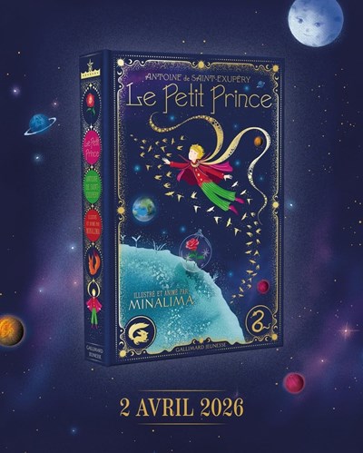 livre le petit prince illustré par MinaLima chez Les 4 Maisons