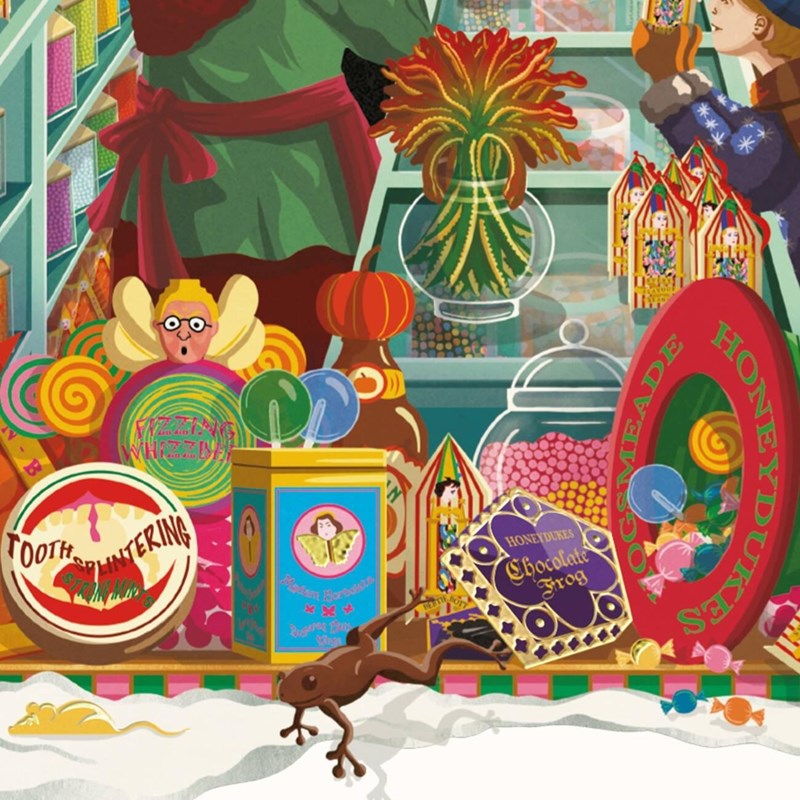 Art print Honeydukes MinaLima - Harry Potter