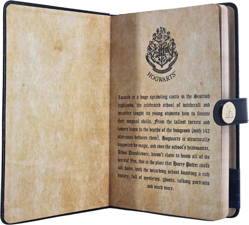 Carnet premium Poudlard - Harry Potter