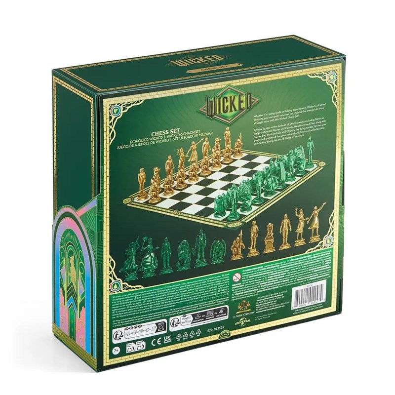 Échiquier Wicked - Shiz vs Cité d'Émeraude