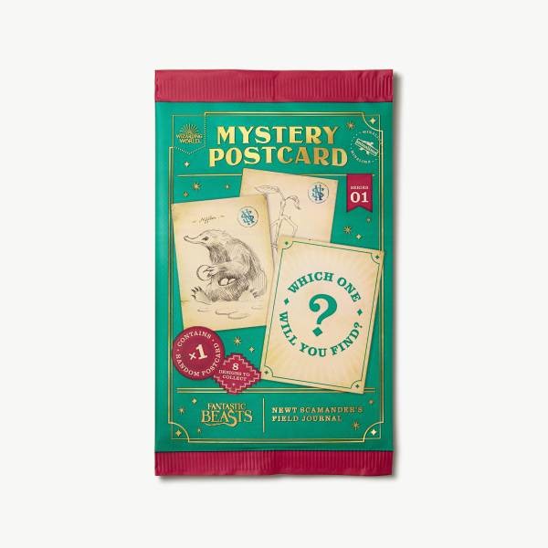 Cartes postales Mystères - Série 01 Le journal de terrain de Norbert Dragonneau