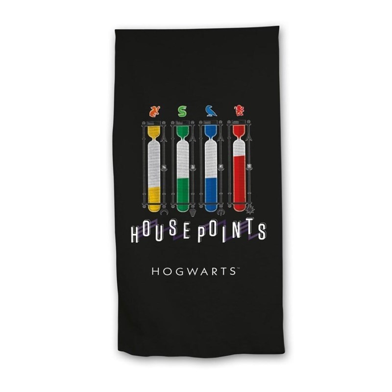 Serviette de plage sabliers Poudlard - Harry Potter