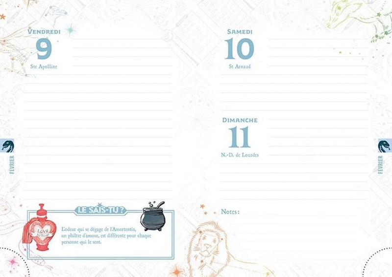 Agenda Harry Potter 2023-2024 - Fières d'être sorcières