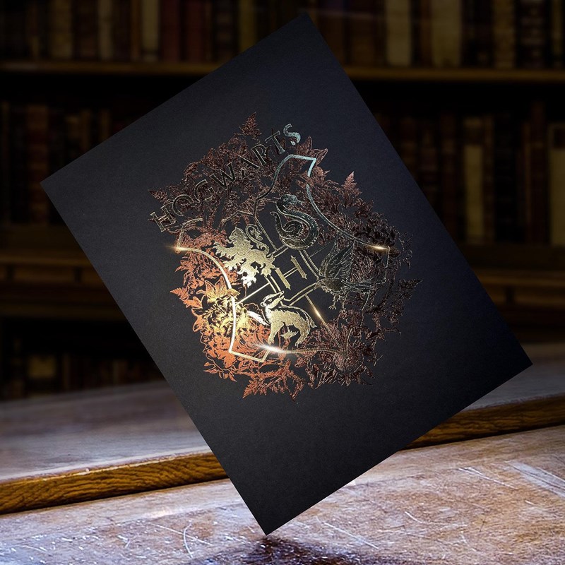 Artprint Poudlard dorure à chaud - Harry Potter