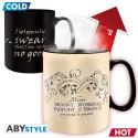 MUG HEAT CHANGE - 460ml - CARTE MAURAUDEUR - HARRY POTTER