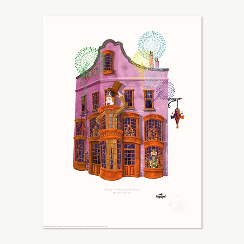 Art print boutique Weasley MinaLima - Harry Potter