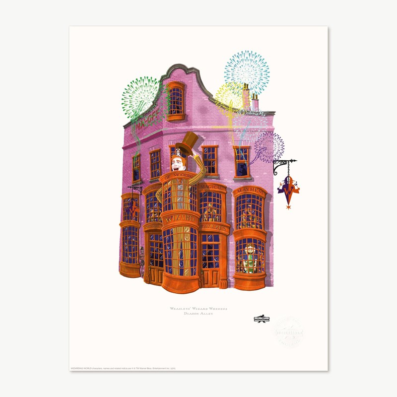 Art print boutique Weasley MinaLima - Harry Potter