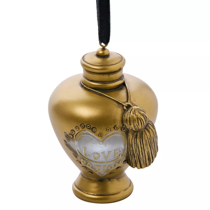 Suspension de sapin dorée lumineuse Love Potion - Harry Potter