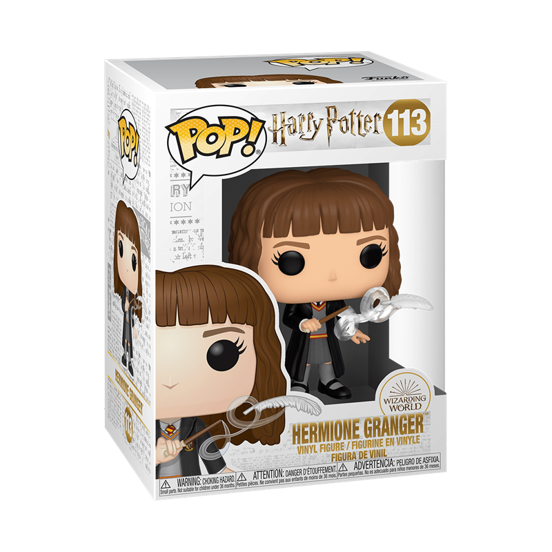 Figurine Pop Hermione w/Feather (fait léviter plume)