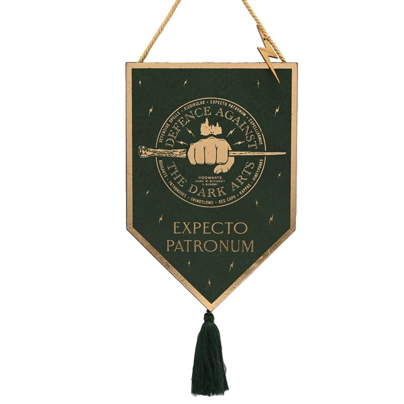 Plaque suspendue Expecto Patronum - Harry Potter