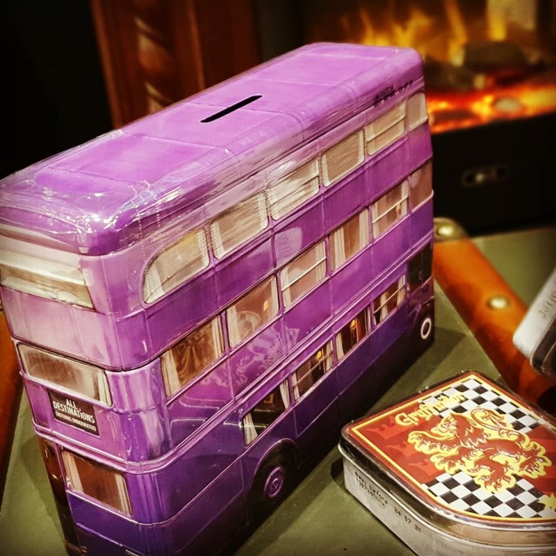 Tirelire de bonbon gelatine Magicobus - Harry Potter