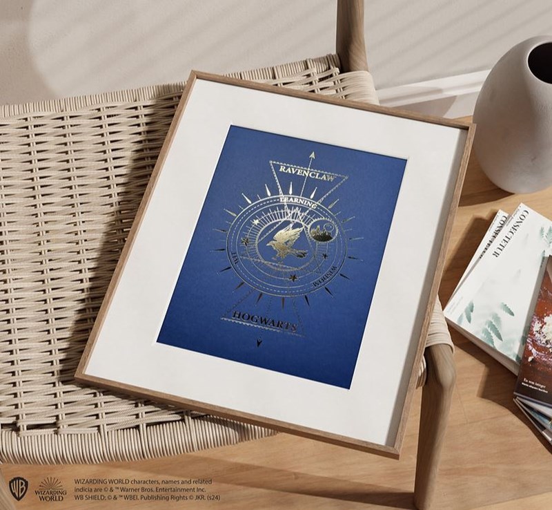 Artprint Serdaigle dorure à chaud - Harry Potter