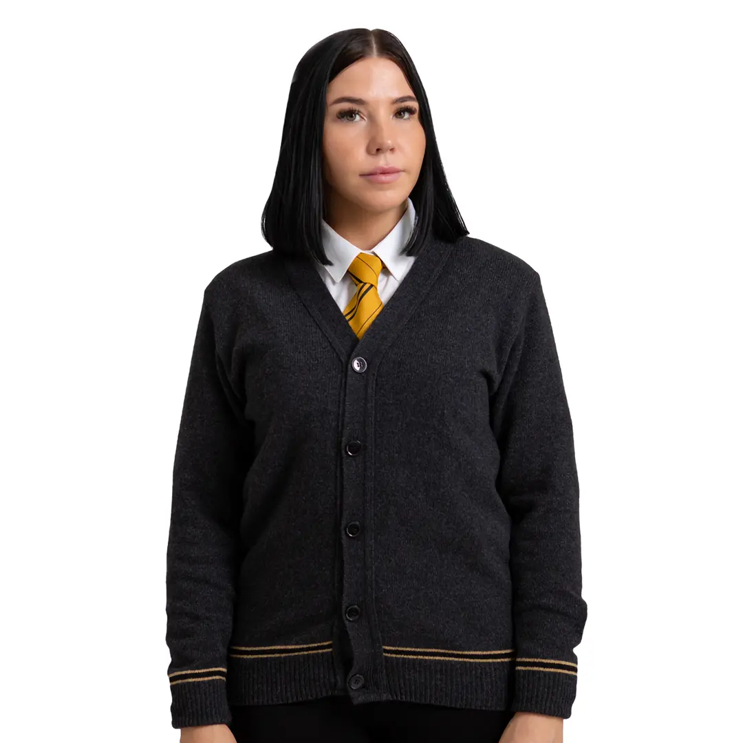 Cardigan d'élève Poufsouffle authentique - Harry Potter