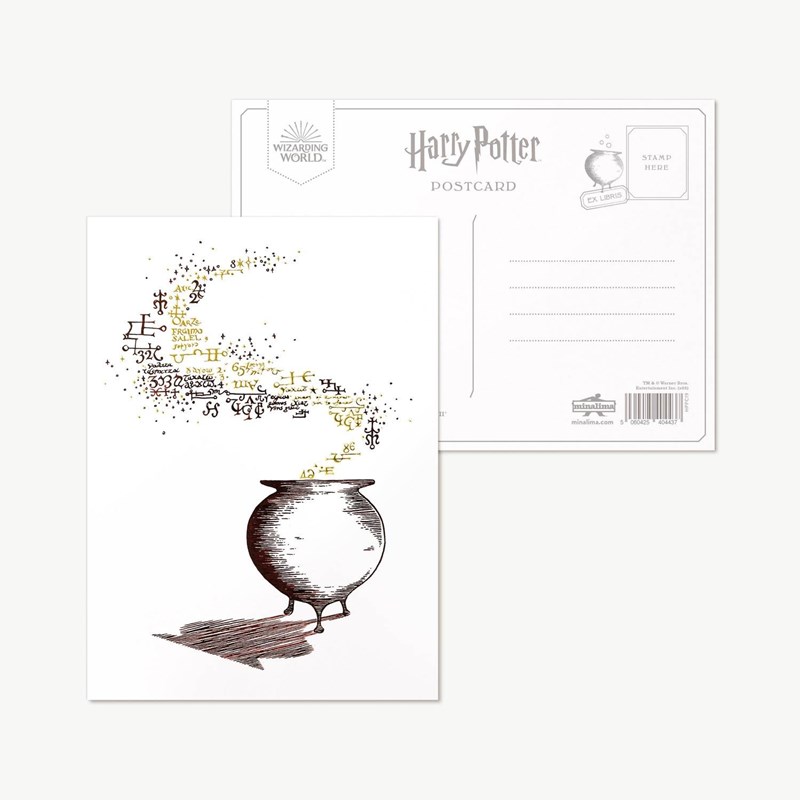 Carte postale Harry Potter par MinaLima - Advanced Potion Making