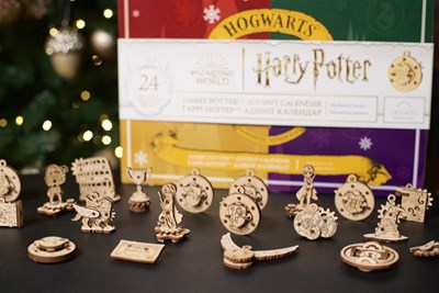 calendrier de l'avent ugears harry potter assemblage puzzle bois