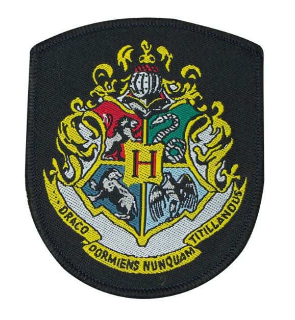 5 écussons Maisons de Poudlard