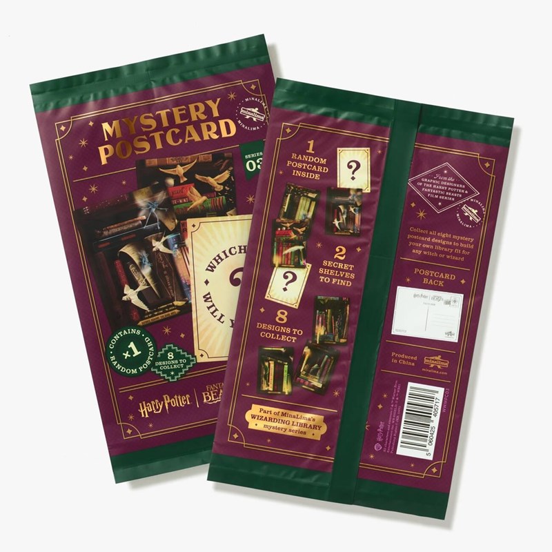 CARTES MYSTÈRE MINALIMA SERIE 03 - HARRY POTTER