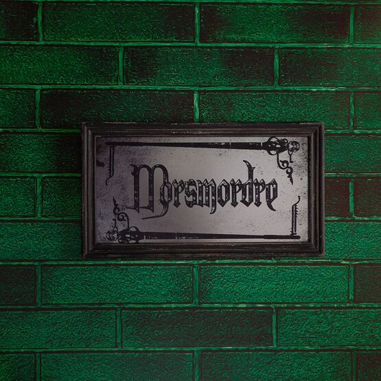 Plaque miroir Morsmordre - Morsmordre Harry Potter