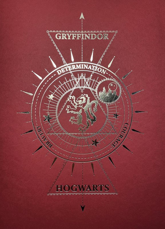 Artprint Gryffondor dorure à chaud - Harry Potter