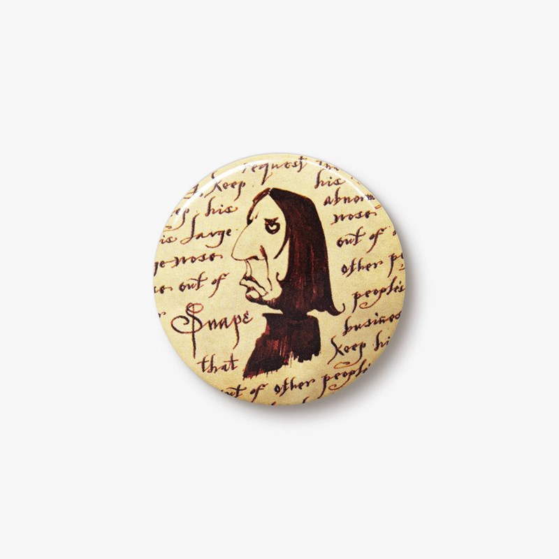 Badge Carte du Maraudeur Harry Potter - Severus Rogue