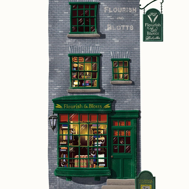 Art print boutique Fleury & Bott MinaLima - Harry Potter