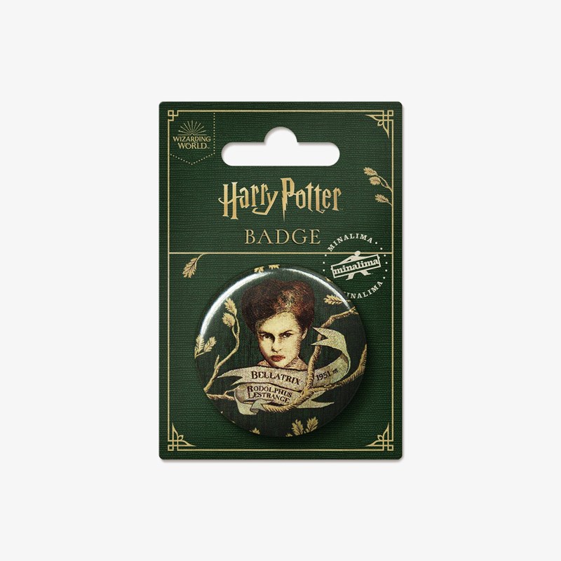 Badge tapisserie famille Black Harry Potter - Bellatrix Lestrange