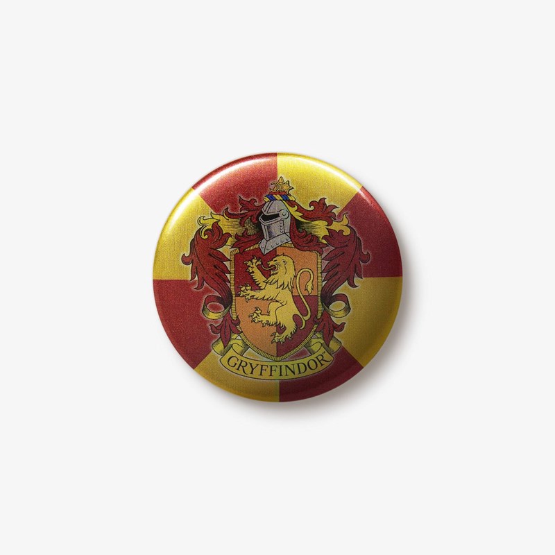 Badge Harry Potter MinaLima - Blason Gryffondor