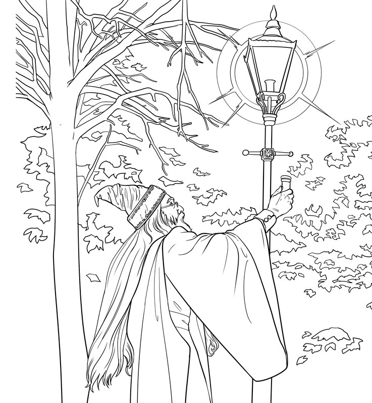 Harry Potter, Coloriages phosphorescents