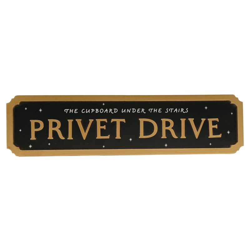 Plaque de rue Privet Drive - Harry Potter