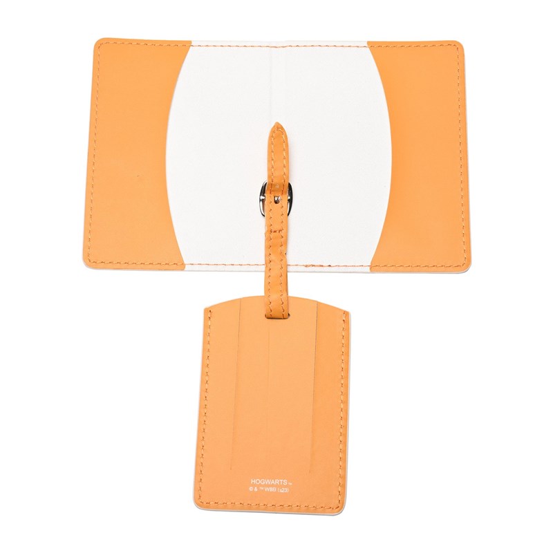 Porte-passeport et étiquette bagage Poufsouffle - Harry Potter