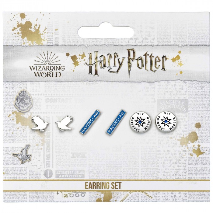 Set de 3 boucles d'oreilles Serdaigle - Harry Potter