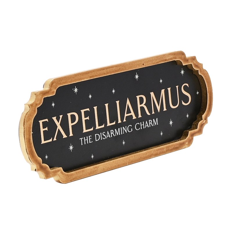 Plaque sortilège Expelliarmus - Harry Potter