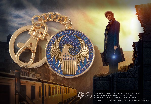 Porte-clés MACUSA - Noble Collection - Animaux Fantastiques