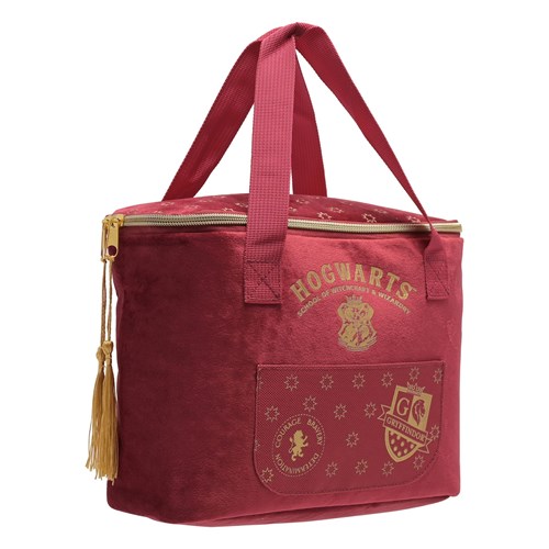 Sac à lunch velours Gryffondor - Harry Potter