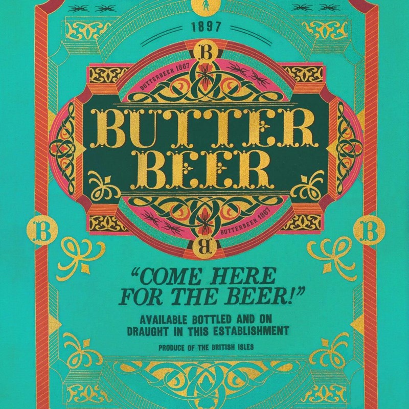 Tote bag Butterbeer MinaLima - Harry Potter