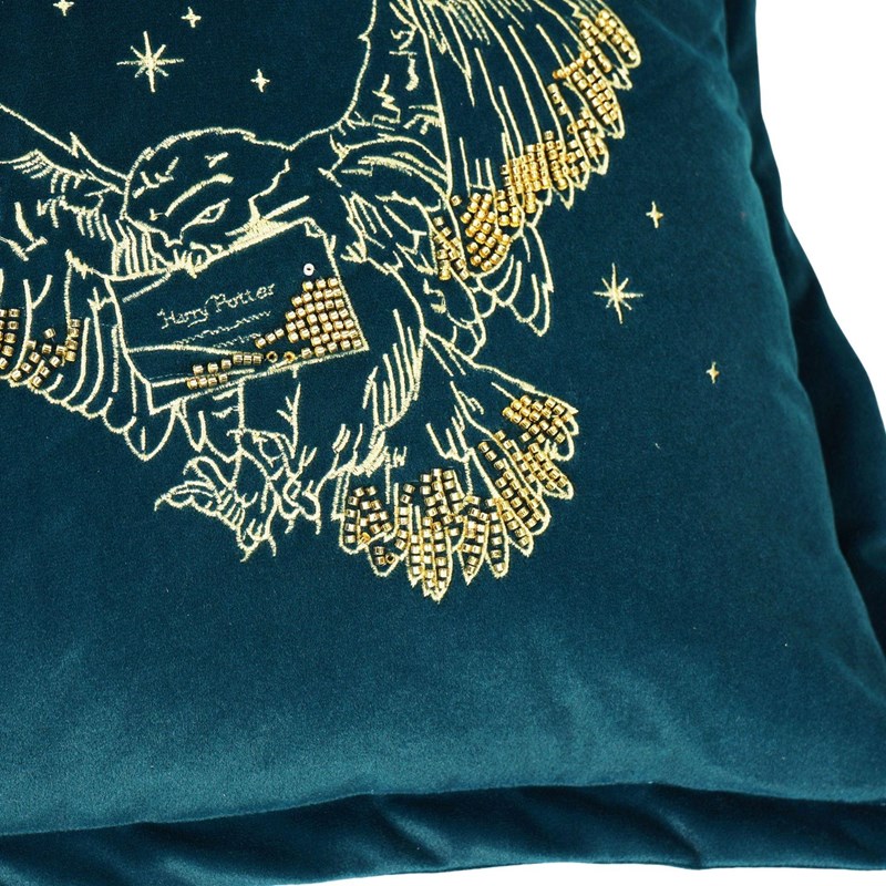 COUSSIN VELOURS ALUMNI - HEDWIGE - HARRY POTTER