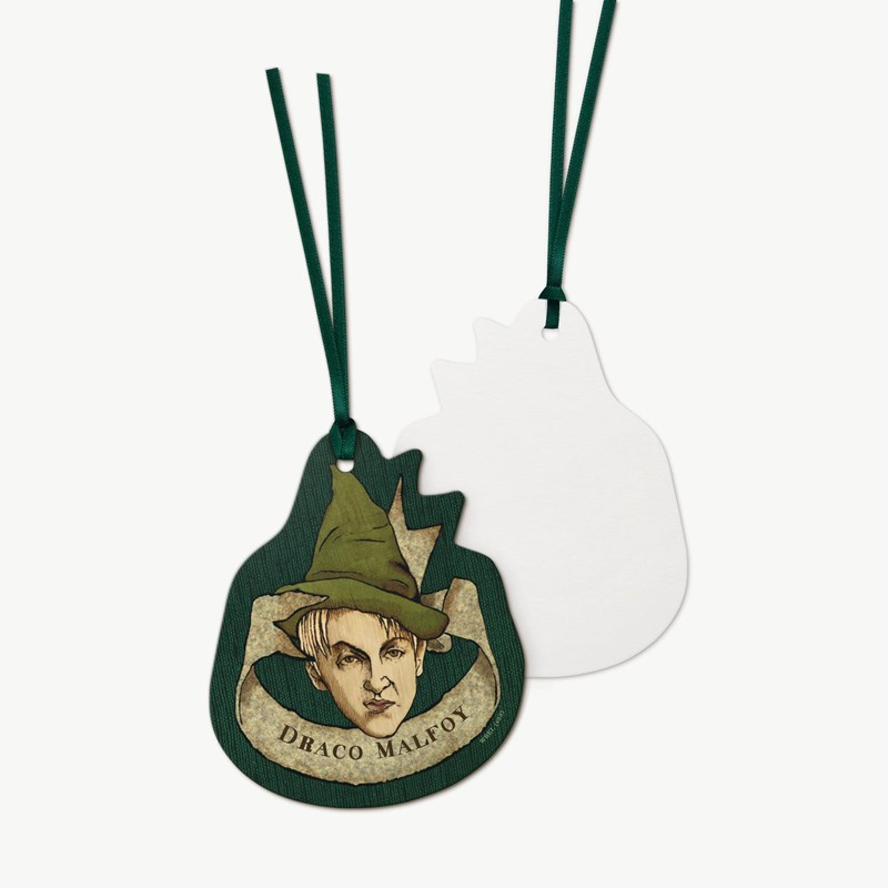 Étiquettes cadeau tapisserie Black MinaLima - Harry Potter