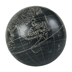 Globe Vaugondy Black or Ivory